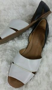 Franco Sarto Black and White Flats  Size 10